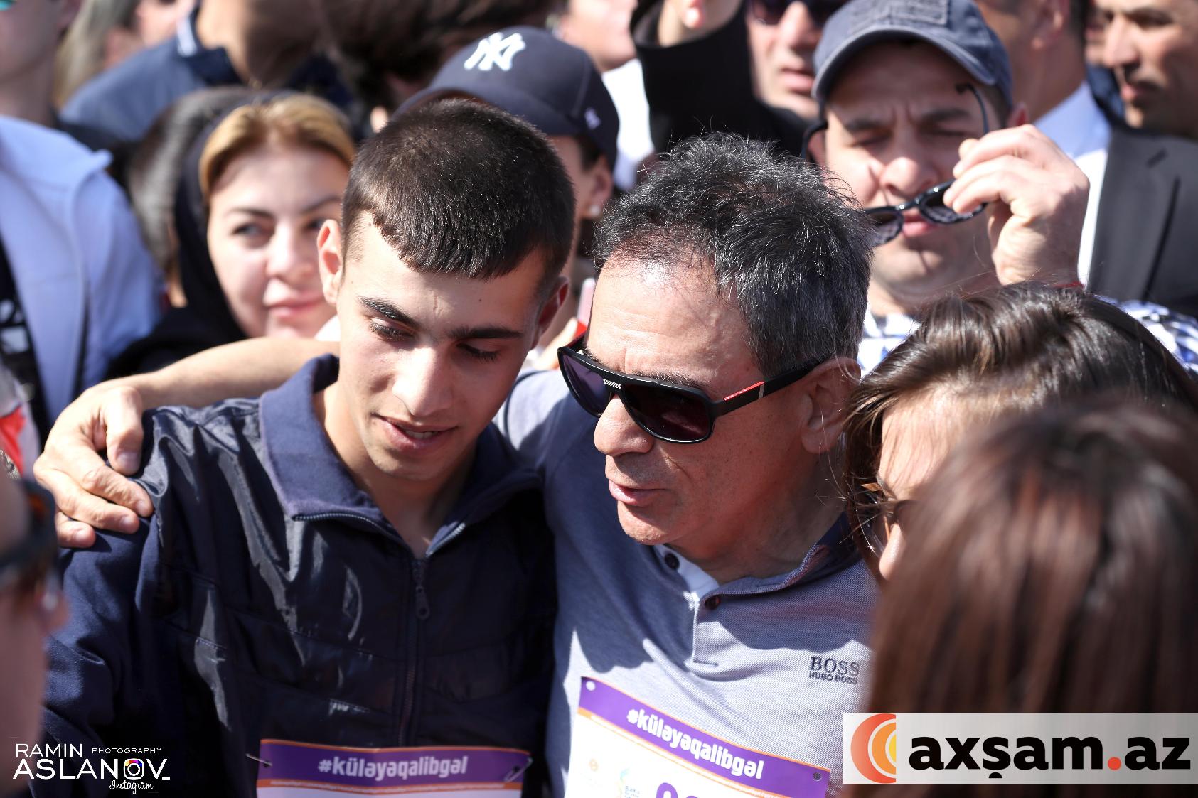 Prezidentin qızları Bakı Marafonu 2018də -  FOTOLAR
